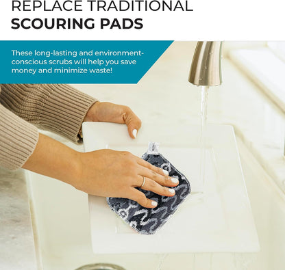 Skoy Scrub - Eco-Friendly Reusable Kitchen Scrub (Monochromatic